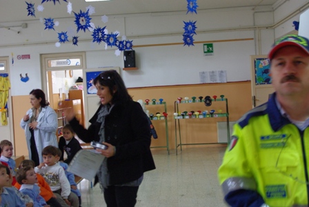 Corso di evacuazione Scuola Materna Acquarica Protezione Civile "LA FONTANA"